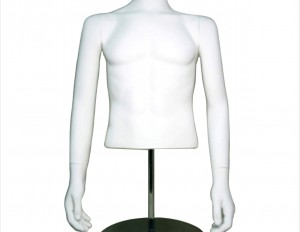 HALF MANNEQUIN W/SHOULDER CAP