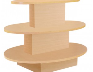 3 TIER TABLE- OVAL
