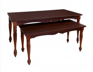 CHERRY WOOD TABLE- SET