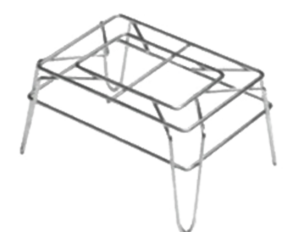 WIRE BEVERAGE STAND- 14″