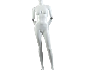 FEMALE MANNEQUIN W/MOVABLE ELBOWS