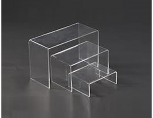 SET OF 3 DISPLAY RISERS- LG.