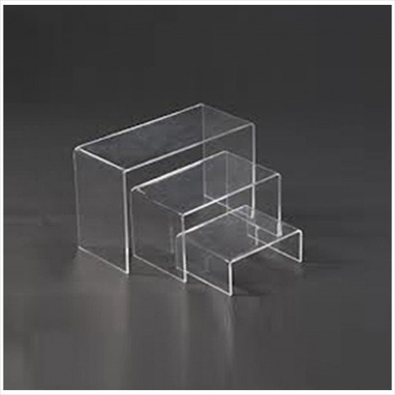 SET OF 3 DISPLAY RISERS - 11GA