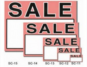 SALE CARDS