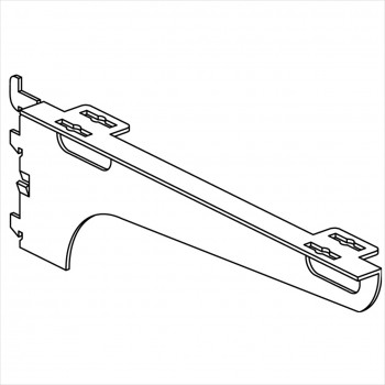 WOOD SHELF BRACKET- CENTER