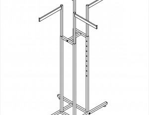 RECT. TUBE- STRAIGHT  ARMS