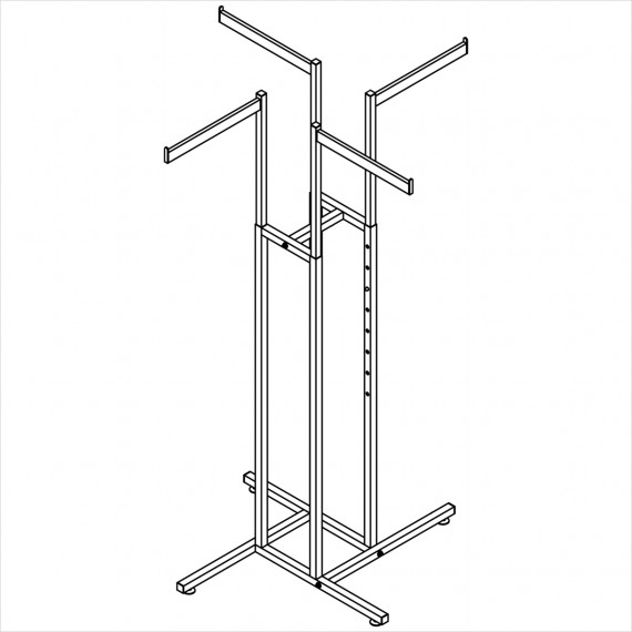 RECT. TUBE- STRAIGHT  ARMS