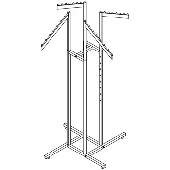 RECT. TUBE- SLANT ARMS