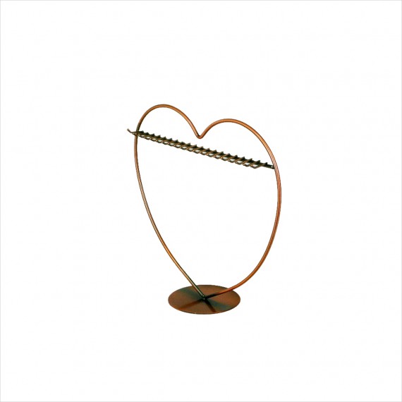 EARRING DISPLAY HEART- 12"(W)