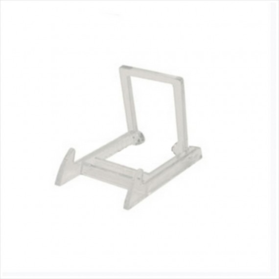 CLEAR/WHITE EASEL