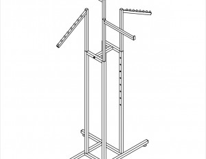 SQ. TUBE- STRAIGHT & SLANT ARMS