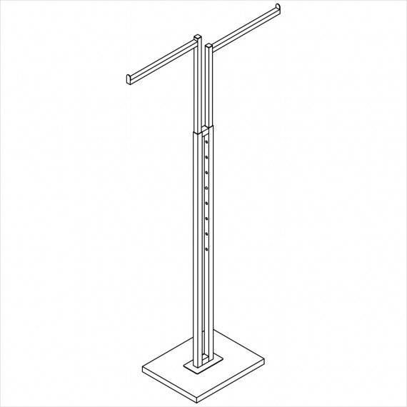 SQ. TUBE- STRAIGHT ARMS