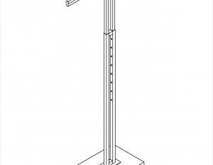 SQ. TUBE- STRAIGHT & SLANT ARMS